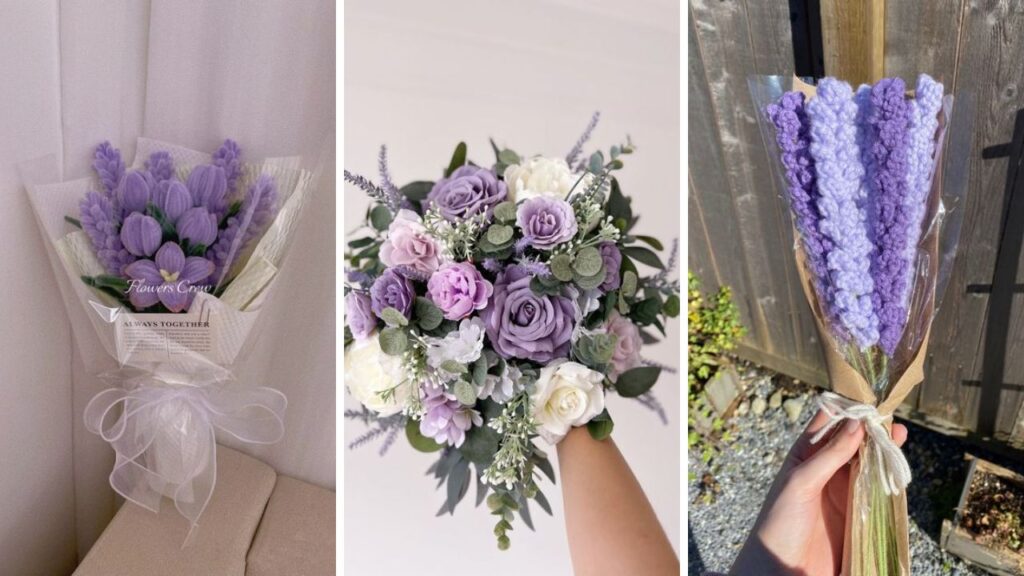 Lavender Flower Bouquet