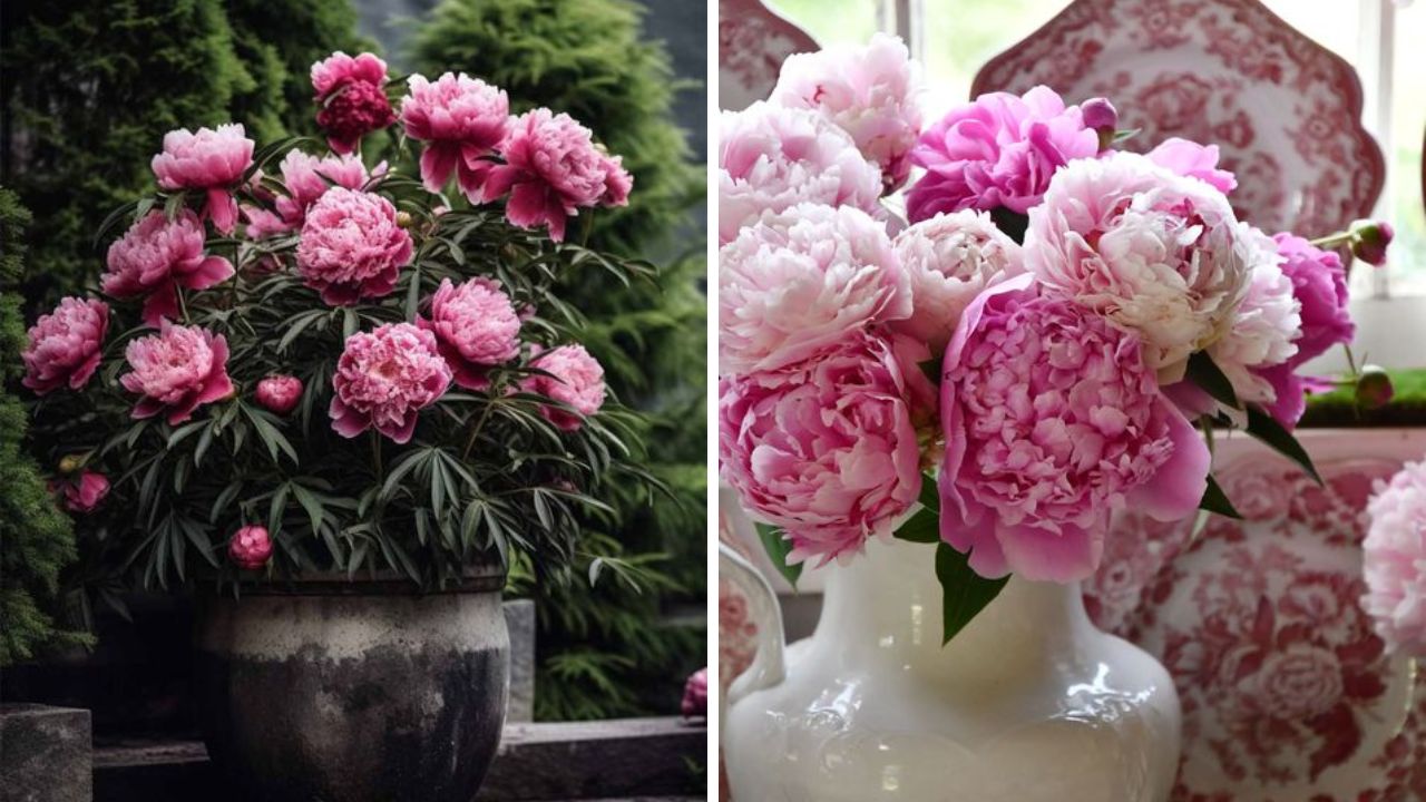 Peonies Flowers - Image Credit / Pinterest