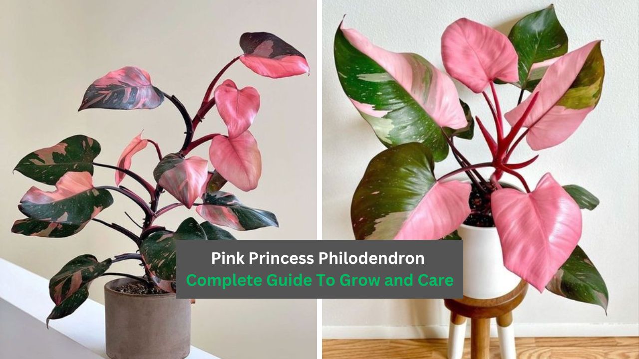 Pink Princess Philodendron Plant Care Guide - Image Credit / Pinterest